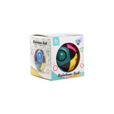 Toy magic rainbow ball