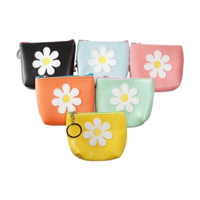 A women's coin purse is a small accessory designed to hold coins, cash, and other small items such as keys or cards. They come in various colors to suit different styles and preferences, making them both functional and fashionable accessories for women on the go.